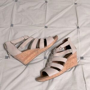 Rockport Cork wedge sandal